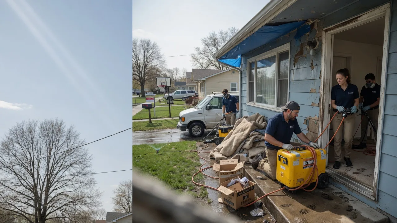 Basement Flood Cleanup in Hollis, OK near me